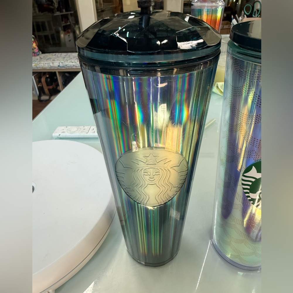 Starbucks‎ Ocean Kaleidoscope Dome Cold Cup — Venti 24oz (2022 Limited Edition)